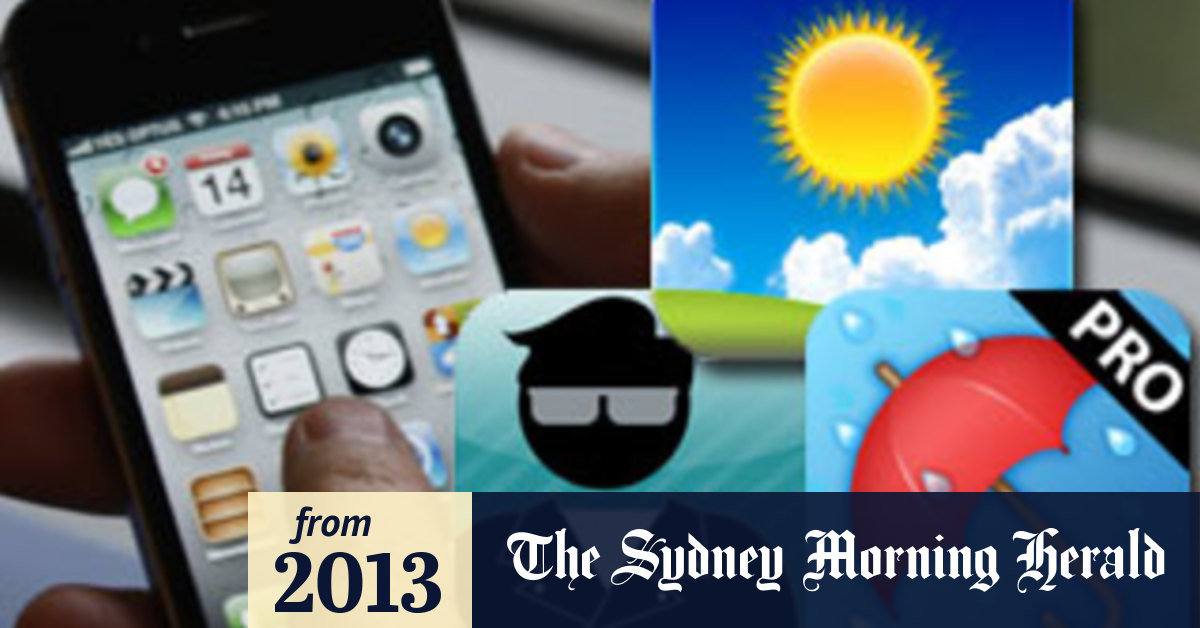 Top weather apps